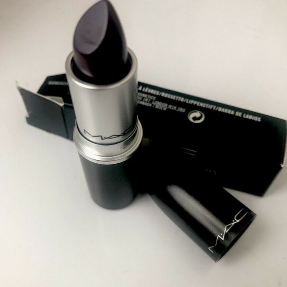 MAC SATIN LIPSTICK ROUGE A LEVRES in CYBER - Picture 1 of 9